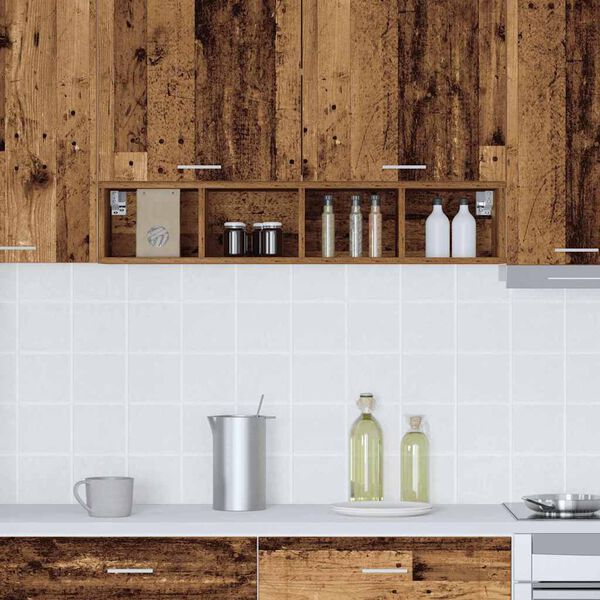 vidaXL H&aelig;ngeskab Gammelt tr&aelig; 20 x 29,5 x 100 cm Konstrueret tr&aelig;