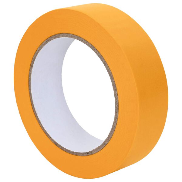 vidaXL Maler Maskeringstape 50 pcs Gul 25mm x 50m Papir