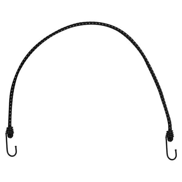 vidaXL elastiksnore 25 stk. med refleksstriber og kroge 88 cm