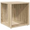 vidaXL sidebord 33x33x34,5 cm konstrueret tr&aelig; sonoma-eg