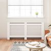 vidaXL radiatorskjuler MDF 172x19x81,5 cm hvid