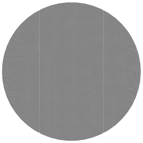 vidaXL poolunderlag &Oslash;306 cm polyester-geotekstil lysegr&aring;