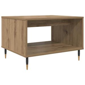 vidaXL Sofabord artisan eg 60 x 50 x 40 cm Konstrueret tr&aelig;