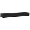vidaXL Sengeskuffer Sort eg 150 x 36,5 x 16,5 cm Konstrueret tr&aelig;