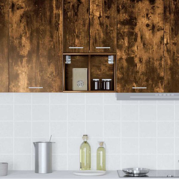 vidaXL H&aelig;ngeskab R&oslash;get eg 30 x 29,5 x 40 cm Konstrueret tr&aelig;