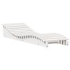 vidaXL liggestol 205x60x31,5 cm massivt fyrretr&aelig; hvid