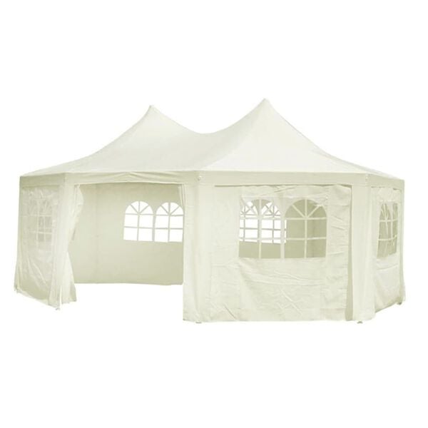 vidaXL | Havel&aelig;rred | Creme 6 x 4,5 x 3 m Stof