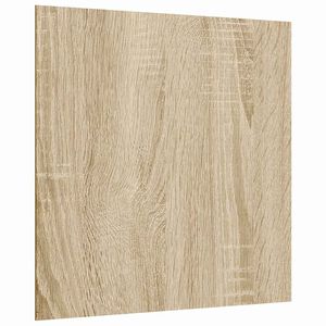 vidaXL Dekor Panels 12 stk. Sonoma eg 30 x 30 x 0,27 cm