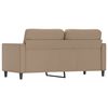 vidaXL 2-personers sofa 140 cm kunstl&aelig;der cappuccino