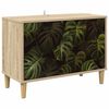 vidaXL TV-skab ELBURG 69 x 33 x 50 cm Sonoma-eg Konstrueret tr&aelig;