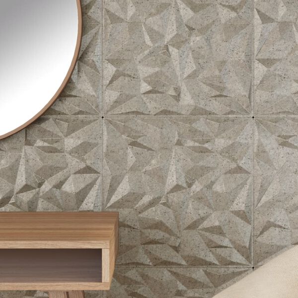 vidaXL vægpaneler 48 stk. 50x50 cm 12 m² XPS ametyst beton