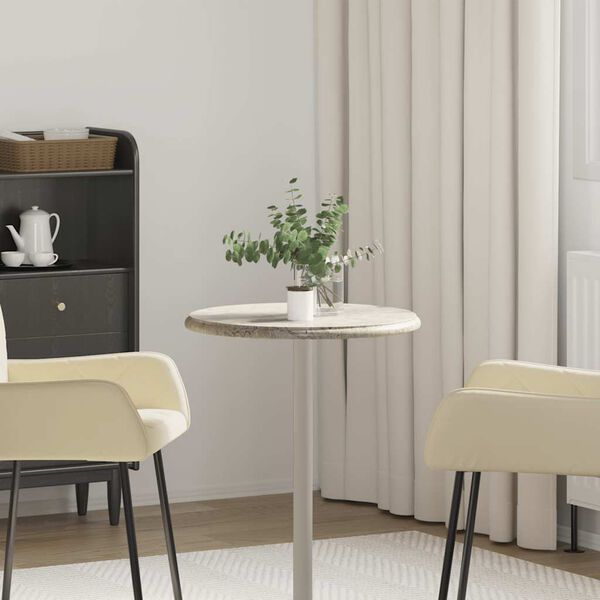 vidaXL v&aelig;ghylde 80x23,5x3,8 cm MDF gr&aring; h&oslash;jglans