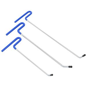 vidaXL bulereparationss&aelig;t uden lakering rustfrit st&aring;l 3 dele