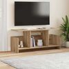 vidaXL TV-bord Artisan Egetr&aelig; 102 x 35 x 45 cm Konstrueret tr&aelig;