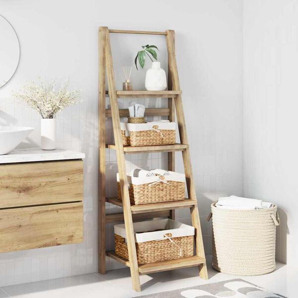 vidaXL Opbevaringskurve 3 pcs Naturfarvet 40 x 30 x 18 cm Vandhyacint