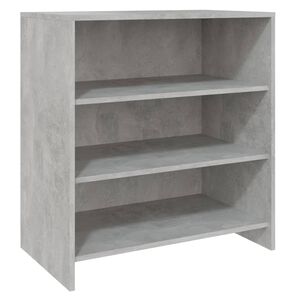 vidaXL sk&aelig;nk 70x40,5x75 cm konstrueret tr&aelig; betongr&aring;