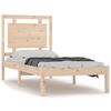 vidaXL sengeramme 90x200 cm massivt tr&aelig;