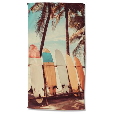 Good Morning badehåndklæde VINTAGE SURF 100x180 cm flerfarvet