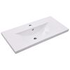 vidaXL indbygget h&aring;ndvask 81x39,5x18,5 cm keramisk hvid