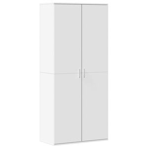 vidaXL skoskab 80x39x178 cm konstrueret tr&aelig; hvid