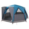 vidaXL Cabin Telt 6-Personer med tag Bl&aring; 425 x 396 x 222 cm