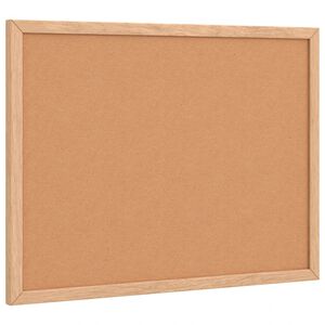 vidaXL korktavle med ramme af massivt fyrretr&aelig; 40x30 cm