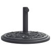 vidaXL parasolfod &Oslash;38/48 mm st&aelig;nger 12 kg rund