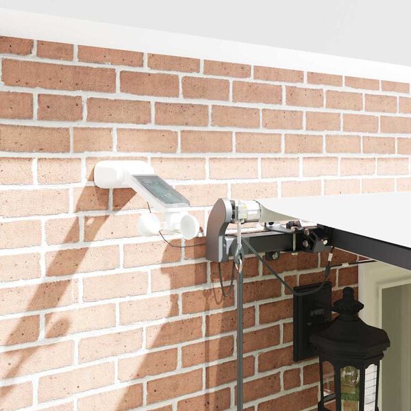 vidaXL Markiseduge med Hvid 600 &times; 350 cm Polyester