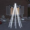 vidaXL LED-lysjuletr&aelig; 2,5 m vandfaldsdesign inde/ude 400 LED'er