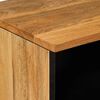 vidaXL TV-skab med skuffe Naturfarvet 70 x 33 x 46 cm Massivt mangotr&aelig;