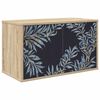 vidaXL V&aelig;gh&aelig;ngt TV Skab DOKKUM 69 x 33 x 40 cm Sonoma-eg