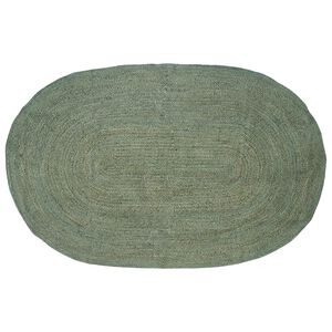 vidaXL Omr&aring;det&aelig;pper Olivengr&oslash;n 152 x 245 cm Jute