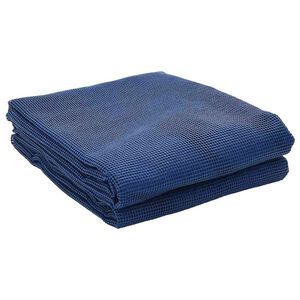 vidaXL Telt t&aelig;ppe Bl&aring; 200 x 200 cm Polyester