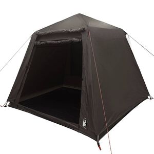 vidaXL 4-personers fisketelt quick release brun