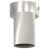 vidaXL Loftsspot med spotlights Nikkel 26,5 x 26 x 11,5 cm Metal
