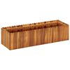vidaXL h&aelig;vet plantekasse 100x30x25 cm massivt akacietr&aelig;