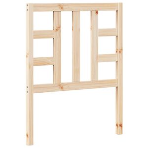 vidaXL sengeg&aelig;rde 81x4x100 cm massivt fyrretr&aelig;