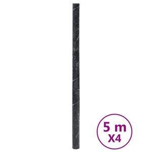 vidaXL selvkl&aelig;bende folie til m&oslash;bler 90x500 cm PVC marmorsort