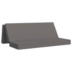 vidaXL Samlebar Sofa Seng 200 x 67 x 45 cm Lysegr&aring;