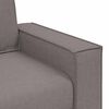 vidaXL 2-personers sofa taupe 140 cm stof