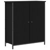 vidaXL Sideboard Sort eg 70 x 30 x 80 cm Konstrueret tr&aelig;
