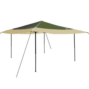 vidaXL Canopy Tent 395 x 395 x 251 cm Gr&oslash;n Stof