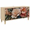 vidaXL TV-skab BORNE 102 x 33 x 50 cm Sonoma-eg Konstrueret tr&aelig;