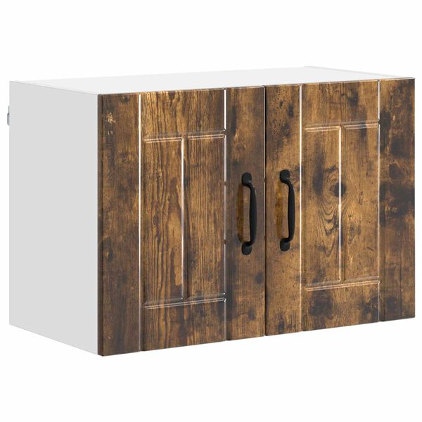 vidaXL V&aelig;gskab til k&oslash;kken R&oslash;get eg 60 x 31 x 40 cm Konstrueret tr&aelig;