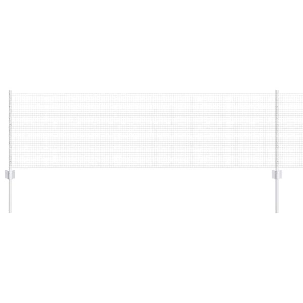 vidaXL Hegn med post S&oslash;lv 0,6 x 100 m St&aring;l