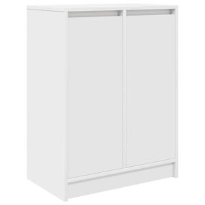 vidaXL skoreol 57x34x76 cm konstrueret tr&aelig; hvid