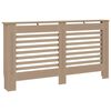 vidaXL radiatorskjuler 152x19x81,5 cm MDF