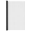 vidaXL net 80x500 cm glasfiber sort
