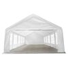 vidaXL festtelt 10 x 5 m hvid