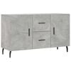 vidaXL sk&aelig;nk 100x36x60 cm konstrueret tr&aelig; betongr&aring;
